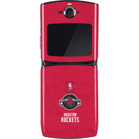 NBA Houston Rockets Distressed Motorola RAZR Skin