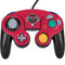 NBA Houston Rockets Distressed Nintendo GameCube Controller Skin