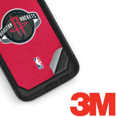 NBA Houston Rockets Distressed Otterbox Commuter Galaxy Skin
