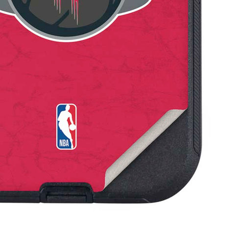 NBA Houston Rockets Distressed Otterbox Defender iPhone Skin