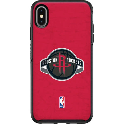 NBA Houston Rockets Distressed Otterbox Symmetry iPhone Skin