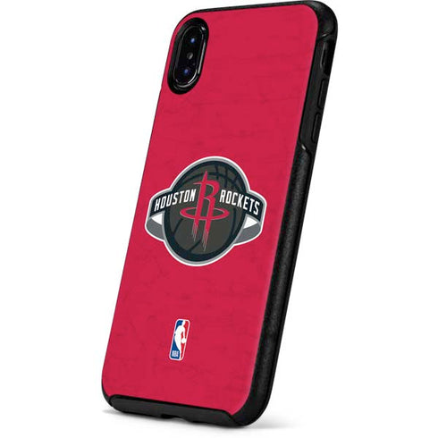 NBA Houston Rockets Distressed Otterbox Symmetry iPhone Skin