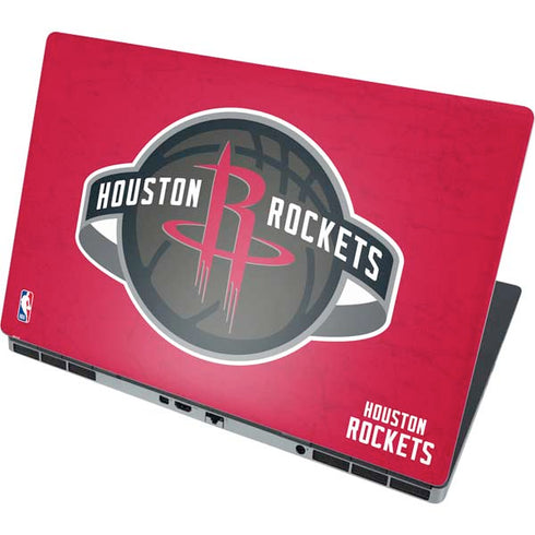 NBA Houston Rockets Distressed Dell Precision Skin