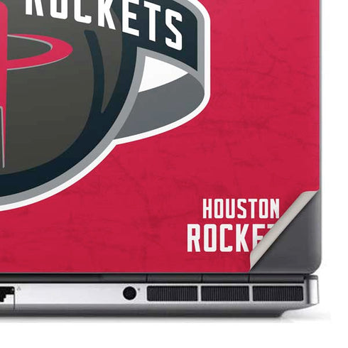 NBA Houston Rockets Distressed Dell Precision Skin