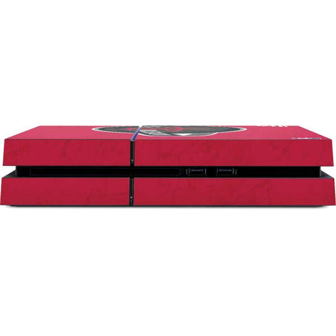 NBA Houston Rockets Distressed PS4 Console Skin