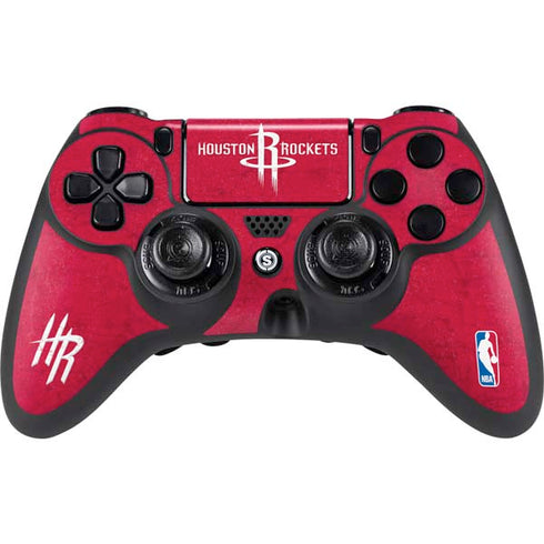 NBA Houston Rockets Distressed PlayStation PS4 Skins
