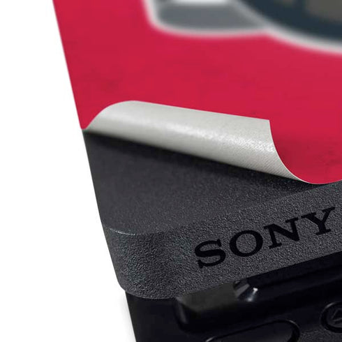 NBA Houston Rockets Distressed PS4 Pro Console Skin