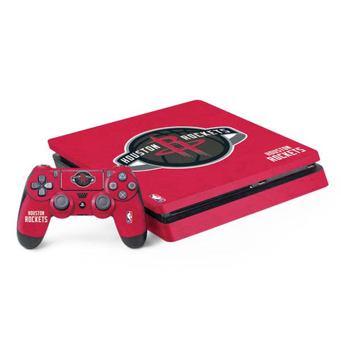 NBA Houston Rockets Distressed PlayStation PS4 Skins