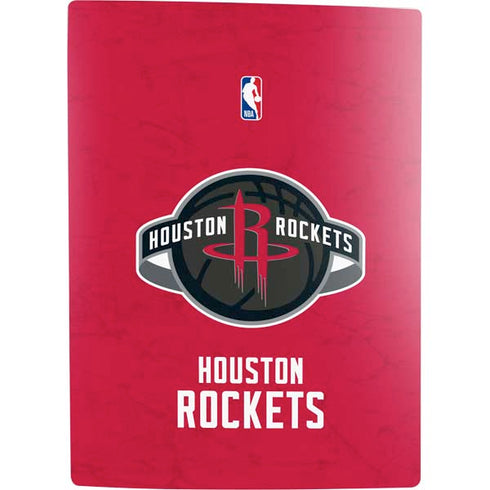 NBA Houston Rockets Distressed PS5 Digital Edition Console Skin