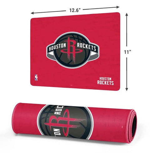 NBA Houston Rockets Distressed Gaming Mouse Pad