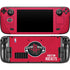 NBA Houston Rockets Distressed Steam Deck Handheld Gaming Computer Skin