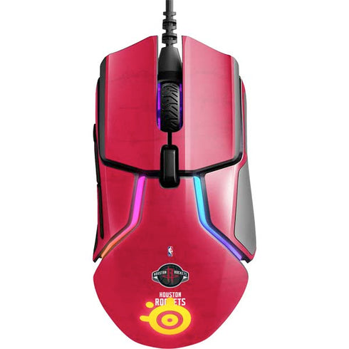 NBA Houston Rockets Distressed SteelSeries Rival 600 Gaming Mouse Skin