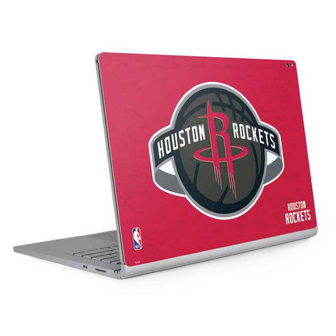 NBA Houston Rockets Distressed Surface Book 2 15in Skin