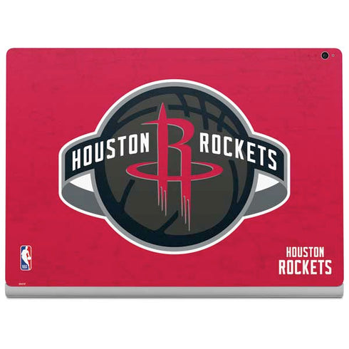 NBA Houston Rockets Distressed Surface Book 2 15in Skin