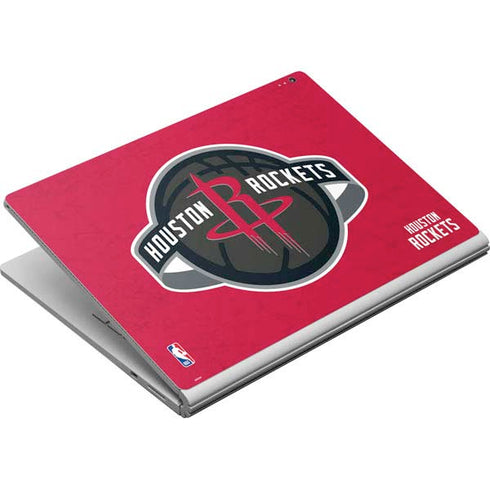 NBA Houston Rockets Distressed Surface Book Skin