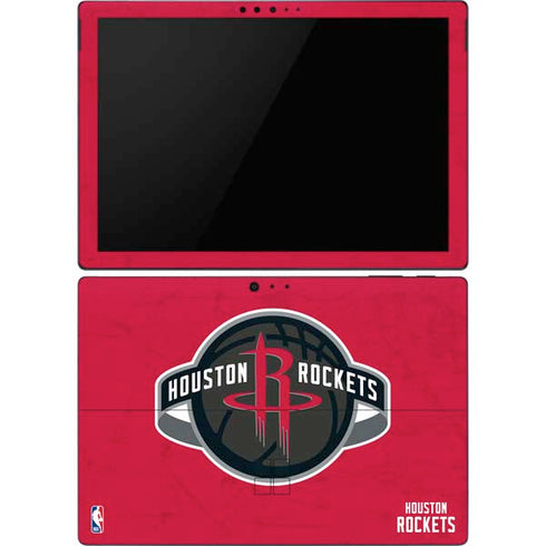 NBA Houston Rockets Distressed Surface Pro 6 Skin