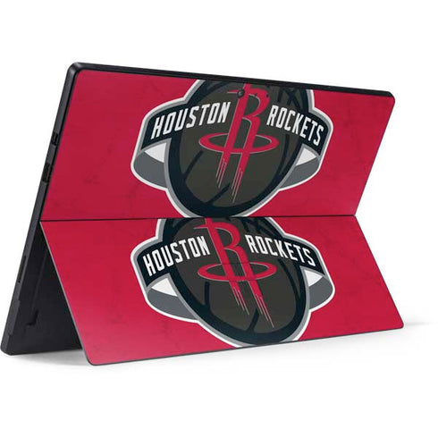 NBA Houston Rockets Distressed Surface Pro 6 Skin