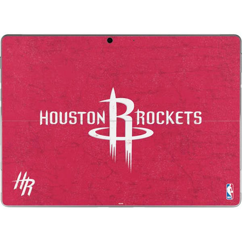 NBA Houston Rockets Distressed Surface Pro 8 Skin