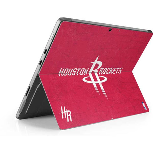 NBA Houston Rockets Distressed Surface Pro 8 Skin