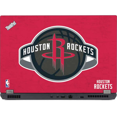 NBA Houston Rockets Distressed Lenovo ThinkPad Skin
