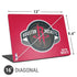 NBA Houston Rockets Distressed Universal Laptop 16in (13 x 9.4in) Skin