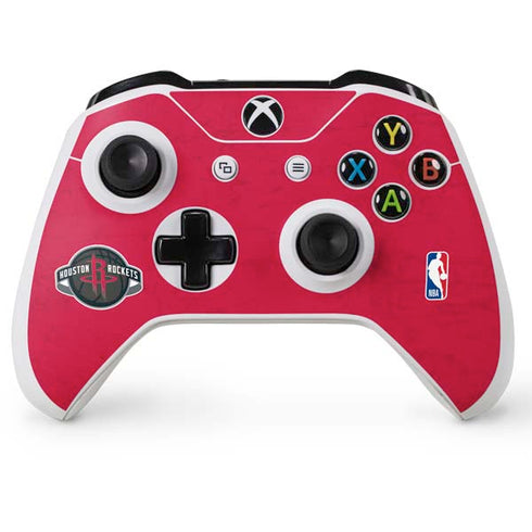 NBA Houston Rockets Distressed Xbox One Skins
