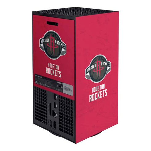 NBA Houston Rockets Distressed Xbox Series X Bundle Skin
