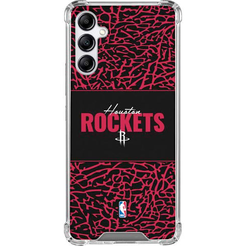 NBA Houston Rockets Elephant Print Gabb Phone 4 Clear Case
