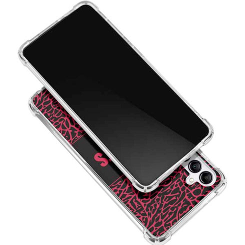 NBA Houston Rockets Elephant Print Gabb Phone 4 Clear Case