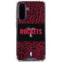 NBA Houston Rockets Elephant Print Galaxy A36 5G Clear Case