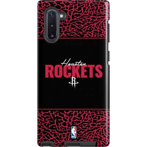 NBA Houston Rockets Elephant Print Galaxy Cases