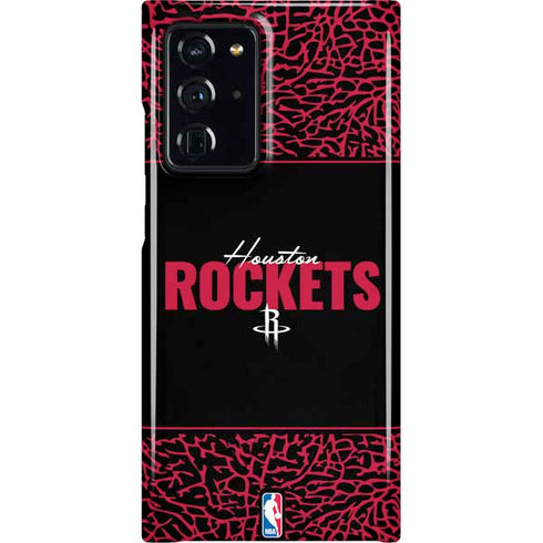 NBA Houston Rockets Elephant Print Galaxy Cases