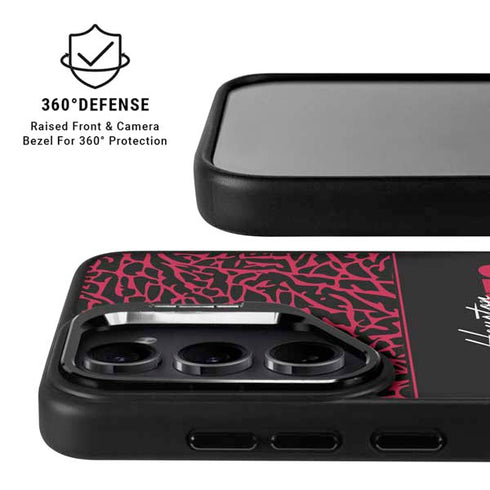 NBA Houston Rockets Elephant Print Galaxy S25 Kickstand Case