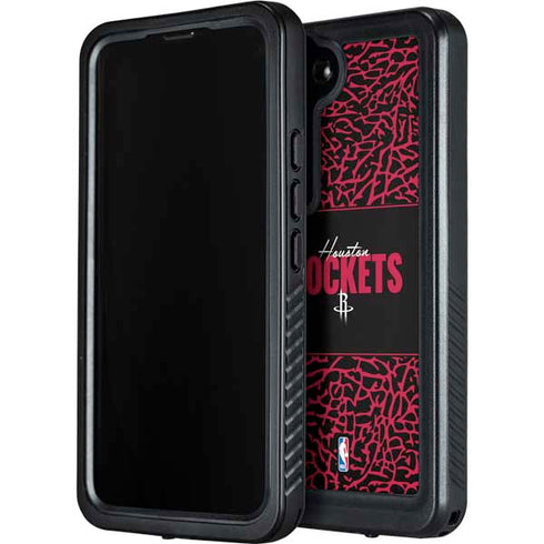 NBA Houston Rockets Elephant Print Galaxy S24 Plus Waterproof Case
