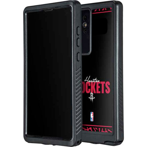 NBA Houston Rockets Elephant Print Galaxy S24 Ultra Waterproof Case