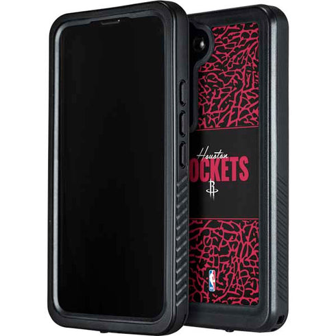 NBA Houston Rockets Elephant Print Galaxy S24 Waterproof Case