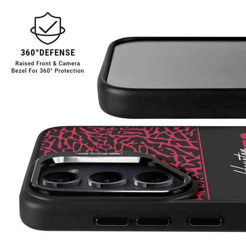 NBA Houston Rockets Elephant Print Galaxy S26 Kickstand Case