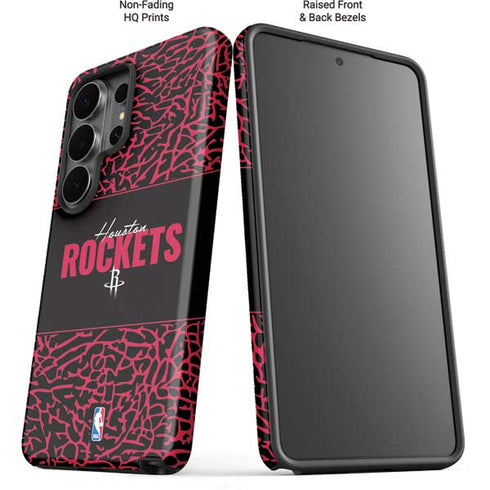 NBA Houston Rockets Elephant Print Galaxy S26 Ultra Impact Case