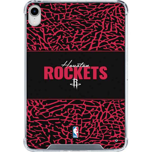 NBA Houston Rockets Elephant Print iPad 11th Gen (2025) Clear Case
