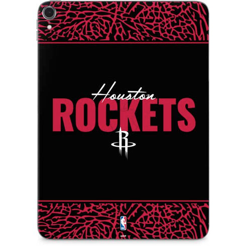 NBA Houston Rockets Elephant Print Apple iPad Pro Skin