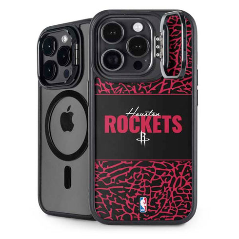 NBA Houston Rockets Elephant Print iPhone 14 Pro Max Kickstand Case