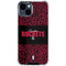 NBA Houston Rockets Elephant Print iPhone 15 Clear Case