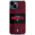 NBA Houston Rockets Elephant Print iPhone 15 Clear Case