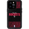 NBA Houston Rockets Elephant Print iPhone 15 Pro Waterproof Case