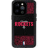 NBA Houston Rockets Elephant Print iPhone 15 Pro Waterproof Case