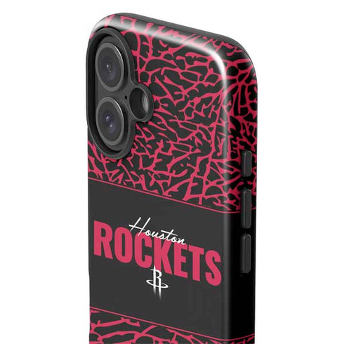 NBA Houston Rockets Elephant Print iPhone 16 Impact Case