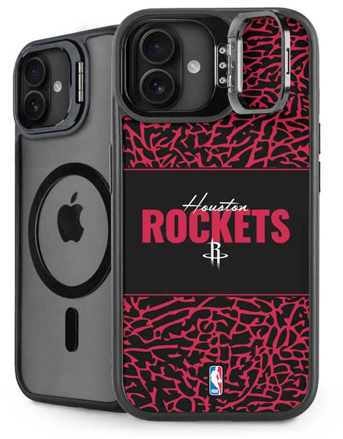 NBA Houston Rockets Elephant Print iPhone 16 Plus Kickstand Case