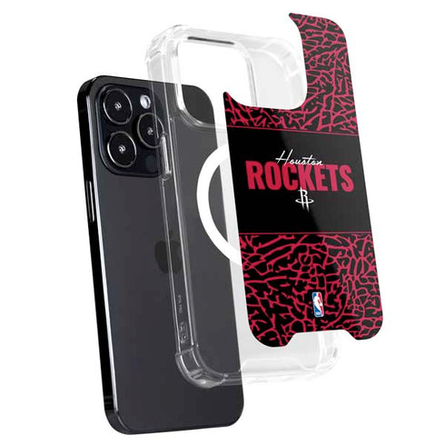 NBA Houston Rockets Elephant Print iPhone 16 Pro MagSafe Case
