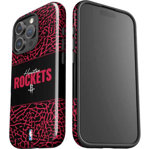 NBA Houston Rockets Elephant Print iPhone 16 Pro Max Impact Case