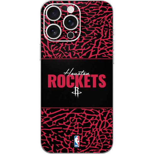 NBA Houston Rockets Elephant Print iPhone 16 Pro Max Skin